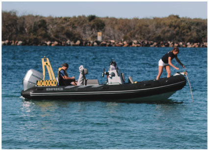 Practical training and assessment - Boat (RMDL) licence course